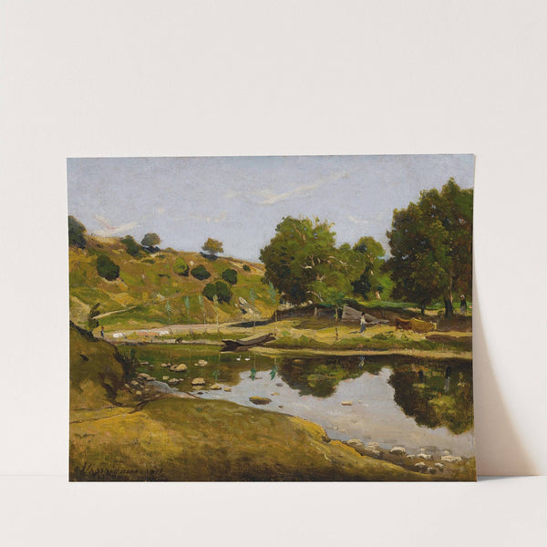 Paysage ensoleillé (1870) by Henri-Joseph Harpignies