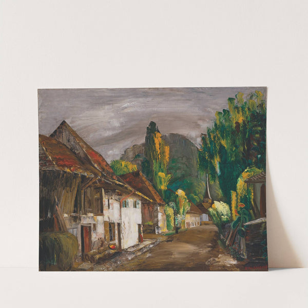 Paysage. Haute-Savoie (circa 1927) by Boris Grigoriev