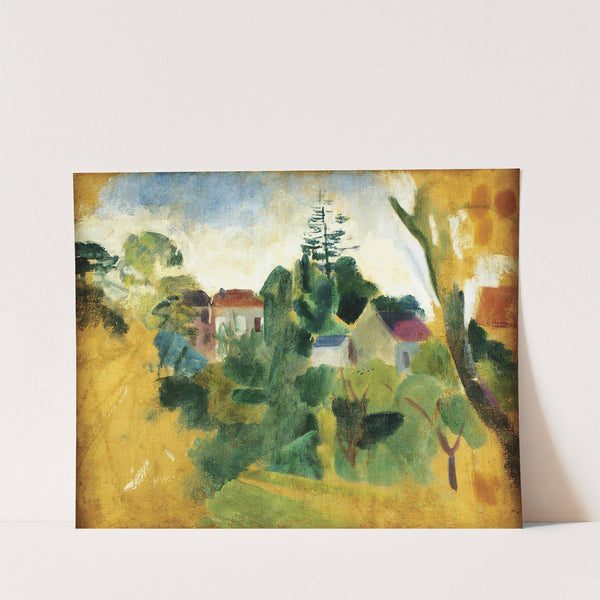 Paysage Inachevé by Robert Delaunay