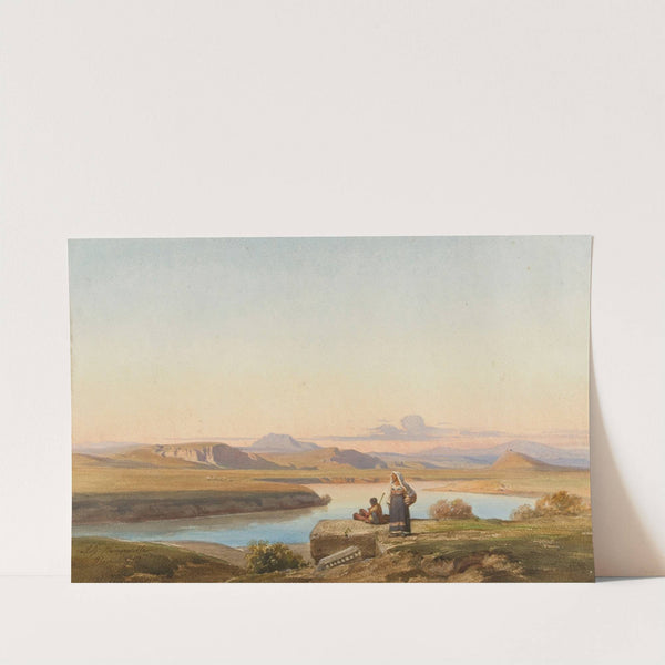 Paysage italien by Jean-Achille Benouville