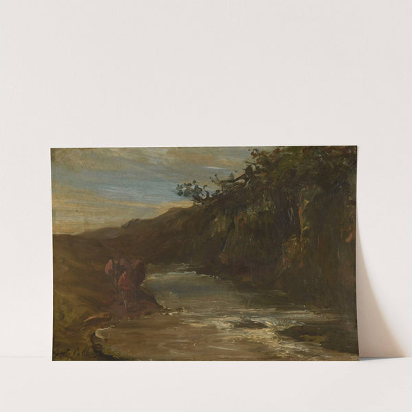 Paysage (Le Gué) by Gustave Henri Colin