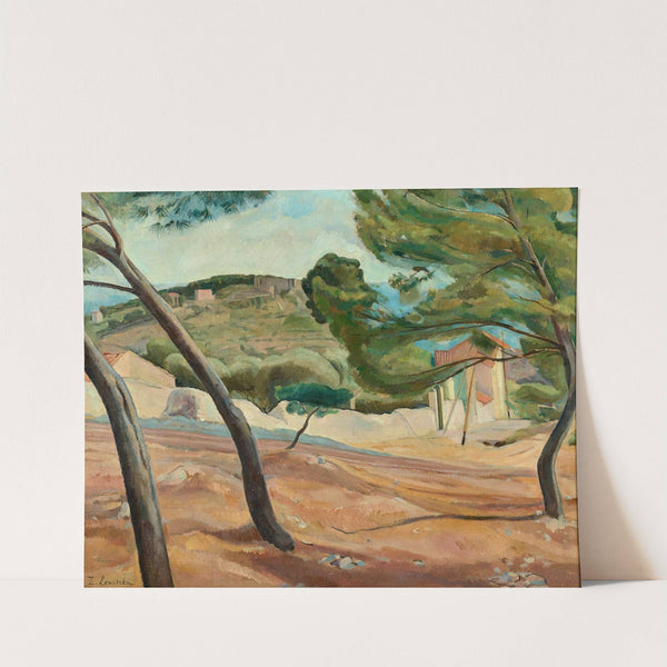 Paysage méditerranéen by Sonia Lewitska