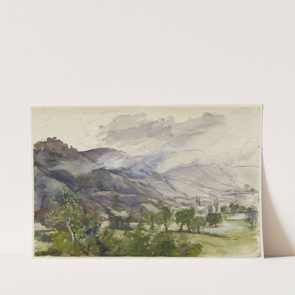 Paysage montagneux (1859-1916) by Marie Bracquemond