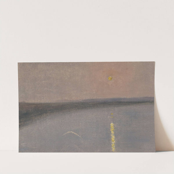 Paysage nocturne by Jeanne Jegou-Cadart