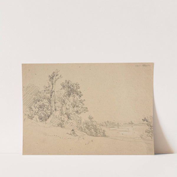 Paysage normand près de Trouville by Jacques-Raymond Brascassat