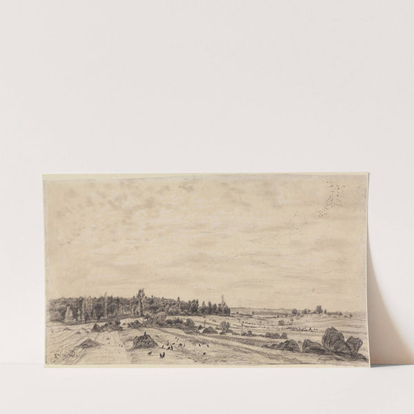 Paysage panoramique (1854) by Charles François Daubigny