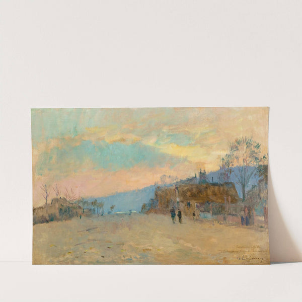 Paysage près de Rouen by Albert Lebourg