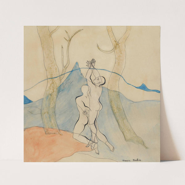 Paysage suisse (circa 1920) by Francis Picabia