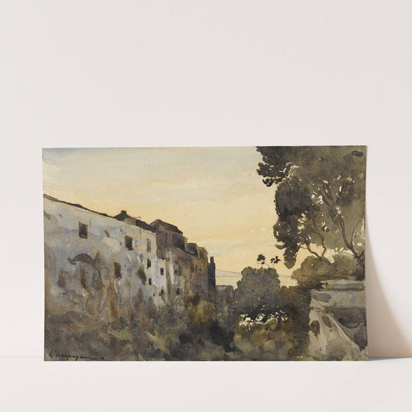 Paysage sur la Méditerranée by Henri-Joseph Harpignies