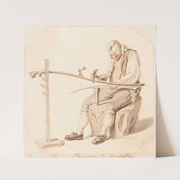 Paysan de Gougisberg (1822) by Franz Niklaus König