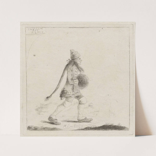Paysan des Alpes (1769-1770) by Henry William Bunbury