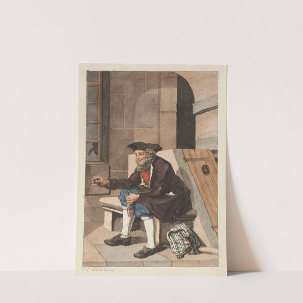 Paysan des environs de Berne (1775 - 1778) by Johann Ludwig Aberli