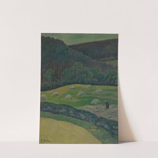 Paysanne au champ by Paul Sérusier