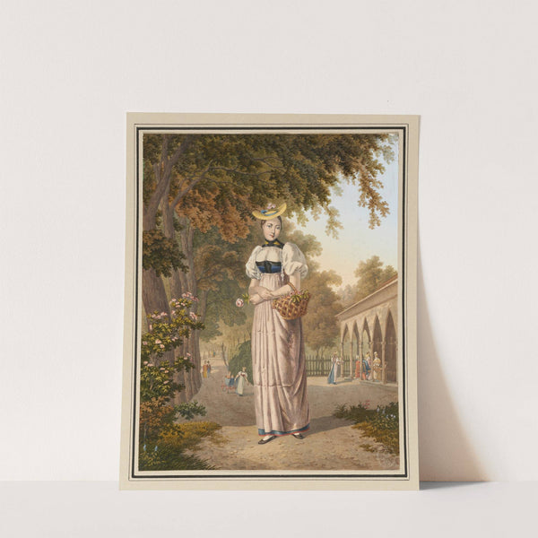 Paysanne Bernoise. Costume d’été by Franz Niklaus König