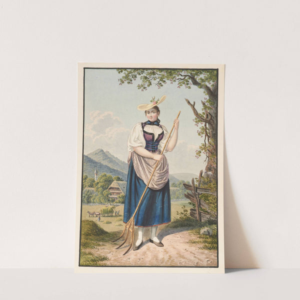 Paysanne bernoise des environs de la ville (1805) by Franz Niklaus König