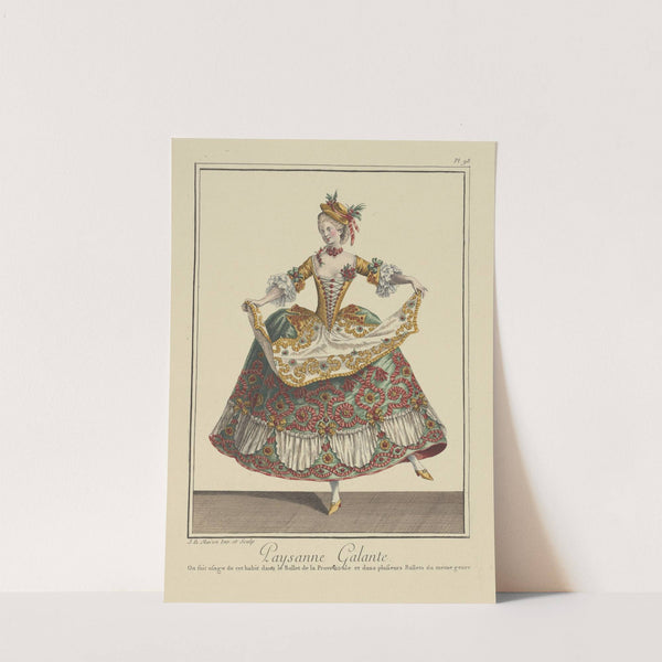 Paysanne galante by Jean Baptiste Martin