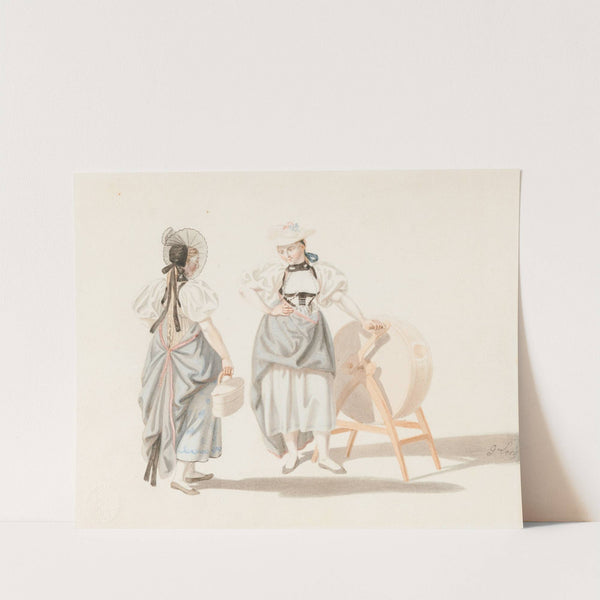 Paysannes du Canton de Berne by Gabriel Lory the Younger