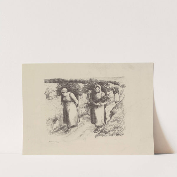 Paysannes portant des fagots (1896) by Camille Pissarro