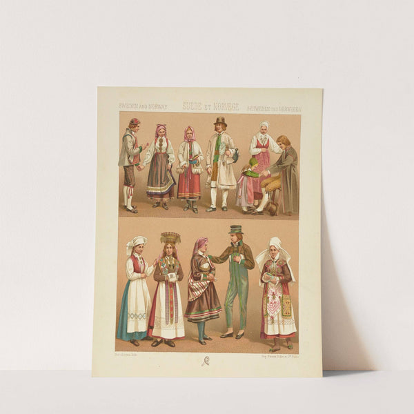 Paysans (1876-1888) by Auguste Racinet