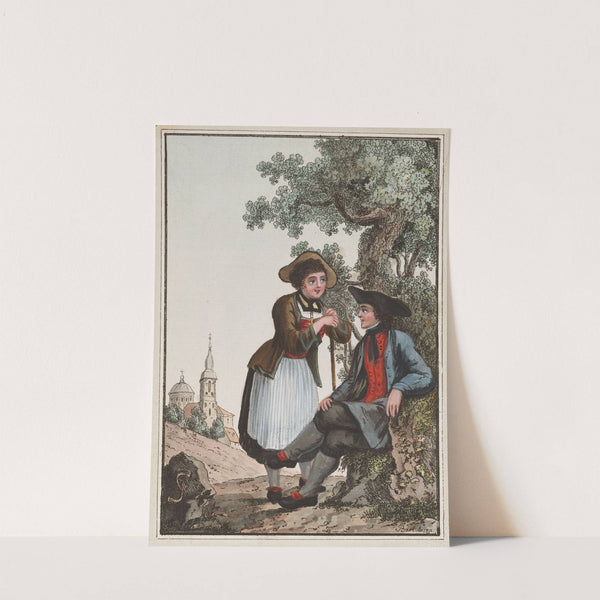 Paysans du Canton de Soleure (1792) by Johann Georg Volmar