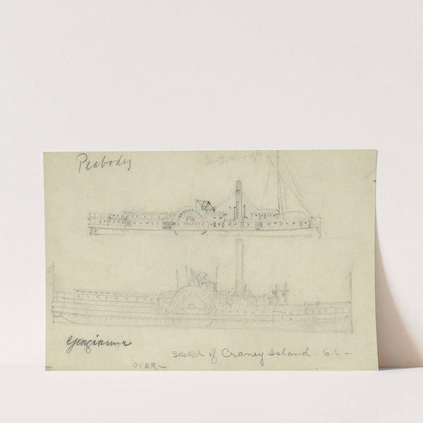Peabody and Georgianna (1861) by Alfred Rudolph Waud