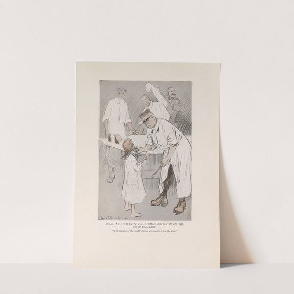 Peace and Intervention (1916-1917) by Louis Raemaekers
