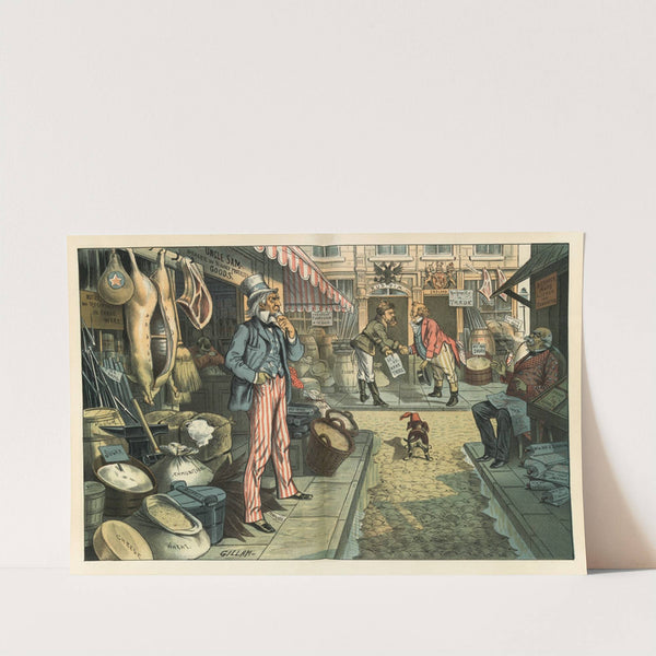 Peace, but not business by Bernhard Gillam