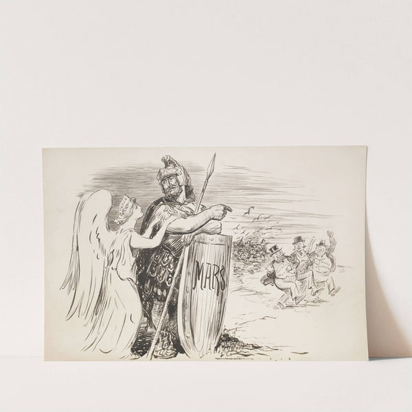 Peace; Tell me, Mars, when will wars cease; Ask those gentlemen (1913) by William Henry Walker