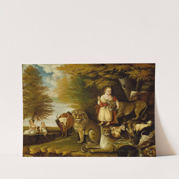 Peaceable Kingdom (ca. 1830–32) by Edward Hicks