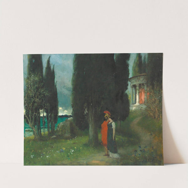 Peaceful Evening by Ferdinand Leeke