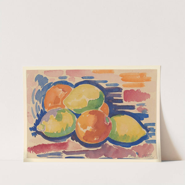 Peaches and Lemons (1927-1928) by Marsden Hartley