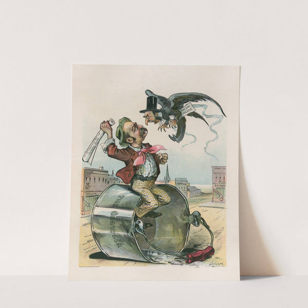 Peanut Dave, the little defender (1895) by Louis Dalrymple