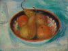 Pears and Oranges in a Bowl