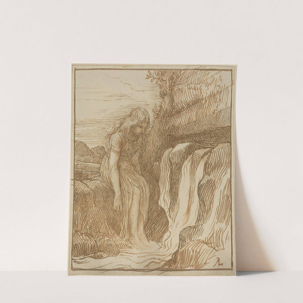 Peasant at the Source by Alphonse Legros