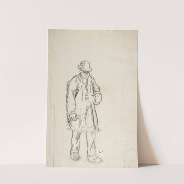 Peasant (19th century) by Camille Pissarro