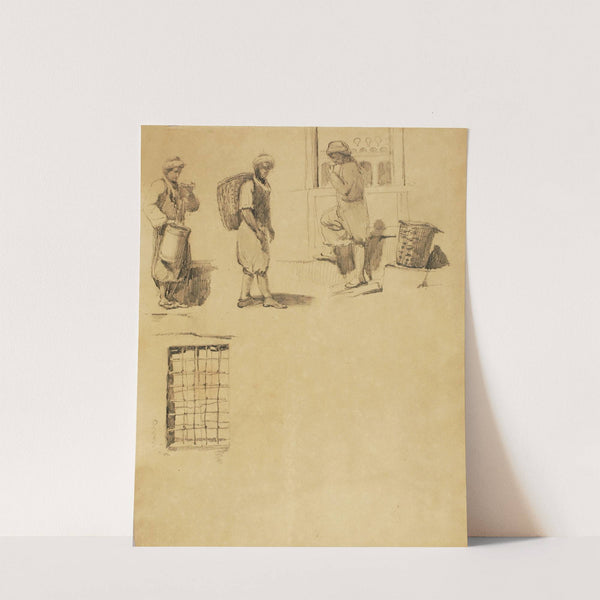 Peasant Figures by Miner Kilbourne Kellogg