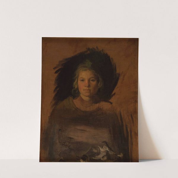 Peasant Girl by Piotr Michałowski