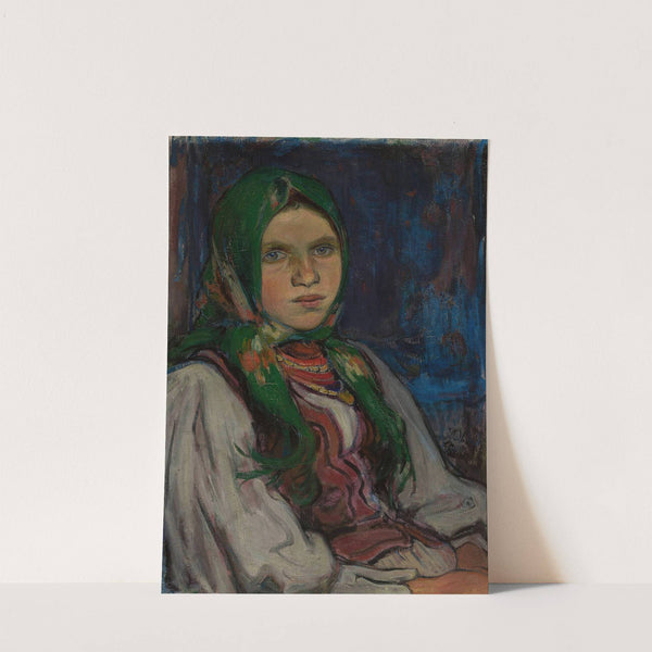 Peasant girl (1906) by Władysław Ślewiński