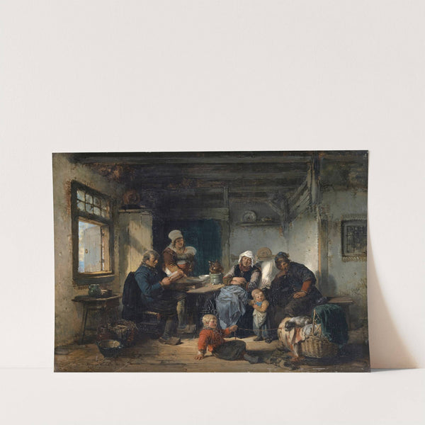 Peasant Interior by Herman Frederik Carel Ten Kate
