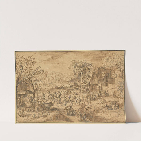 Peasant Kermis (1604) by David Vinckboons