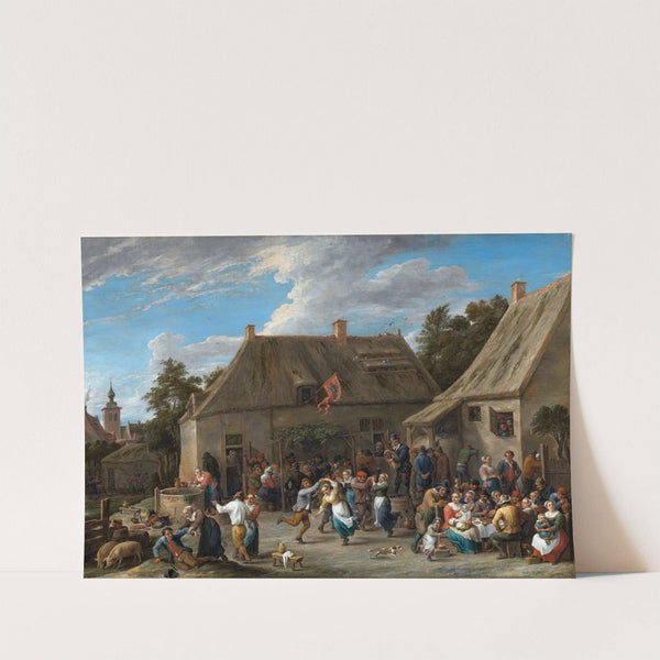 Peasant Kermis by David Teniers The Younger