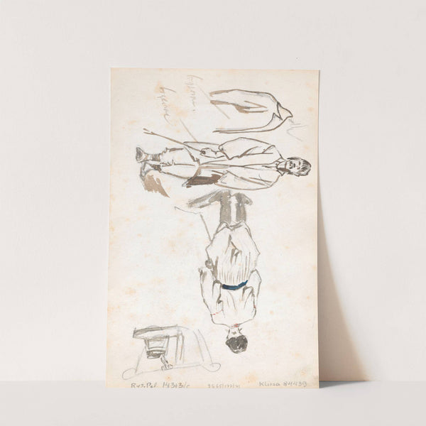 Peasant, peasant attire (1874) by Jozef Brandt