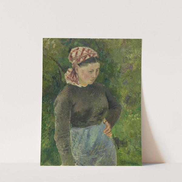 Peasant Woman (1880) by Camille Pissarro