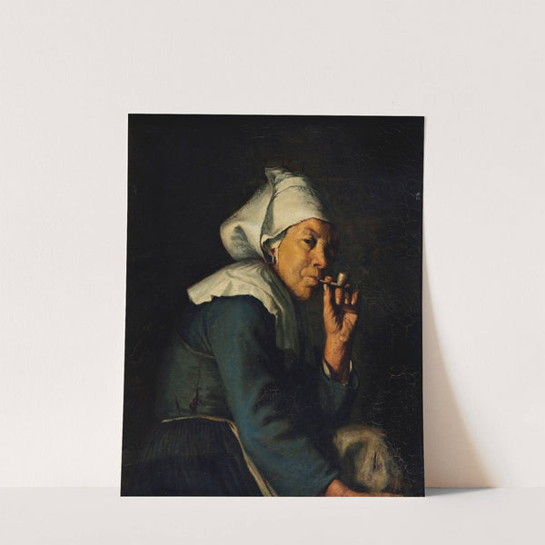 Peasant woman from Brittany by Hans Christian Koefoed