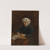 Peasant Woman from Vikøy (1873) by Adolph Tidemand