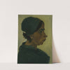 Peasant woman, head (1884) by Vincent van Gogh