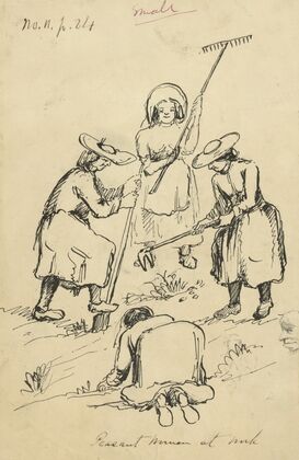Peasant women at work