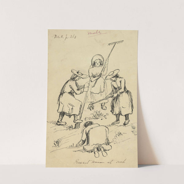 Peasant women at work by Bayard Taylor