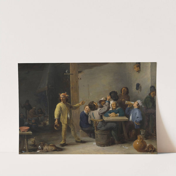 Peasants Celebrating Twelfth Night by David Teniers The Younger