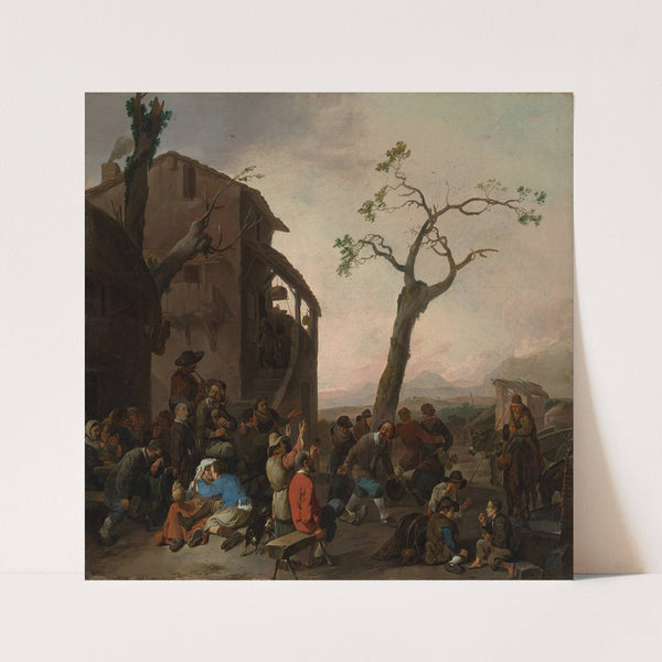 Peasants Dancing by Johannes Lingelbach